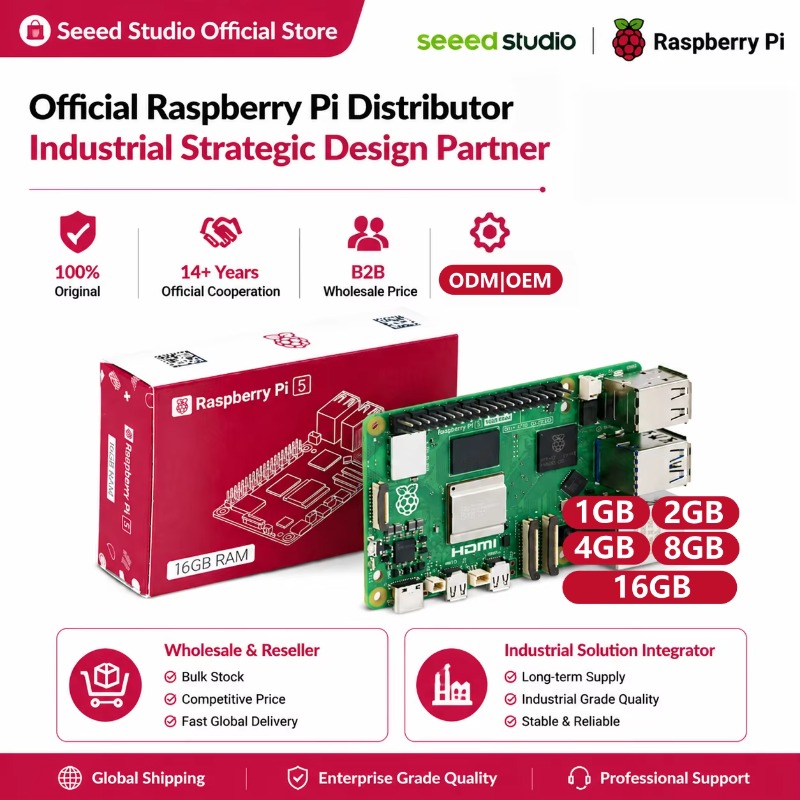 Wholesale Product Original 5 D - Raspberry Pi 5 8Gb Board review and price